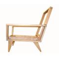 1960's Style Two Tone Fabric Chair